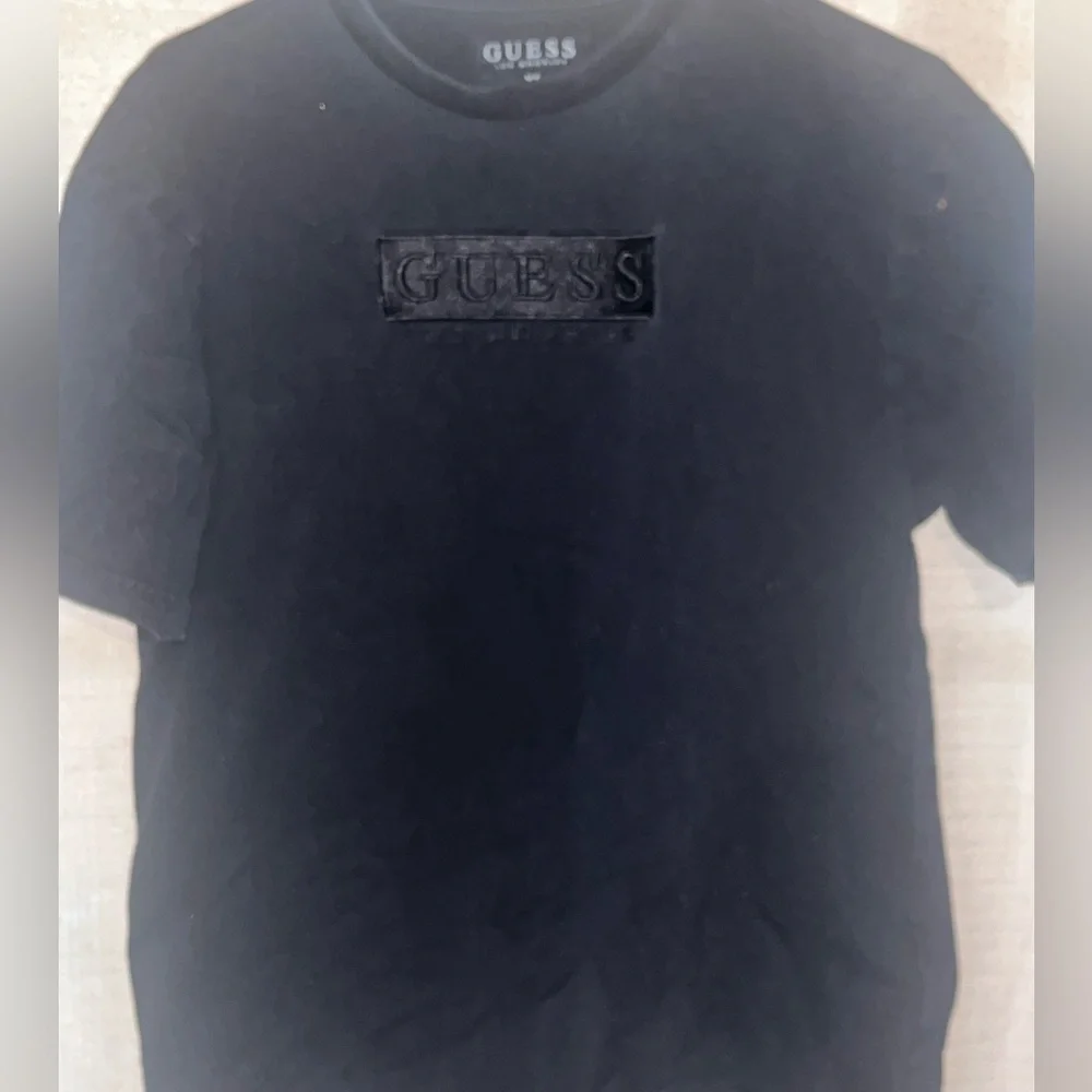 Vintage Guess Charcoal Embroidered Logo Crewneck - Picture 3 of 3